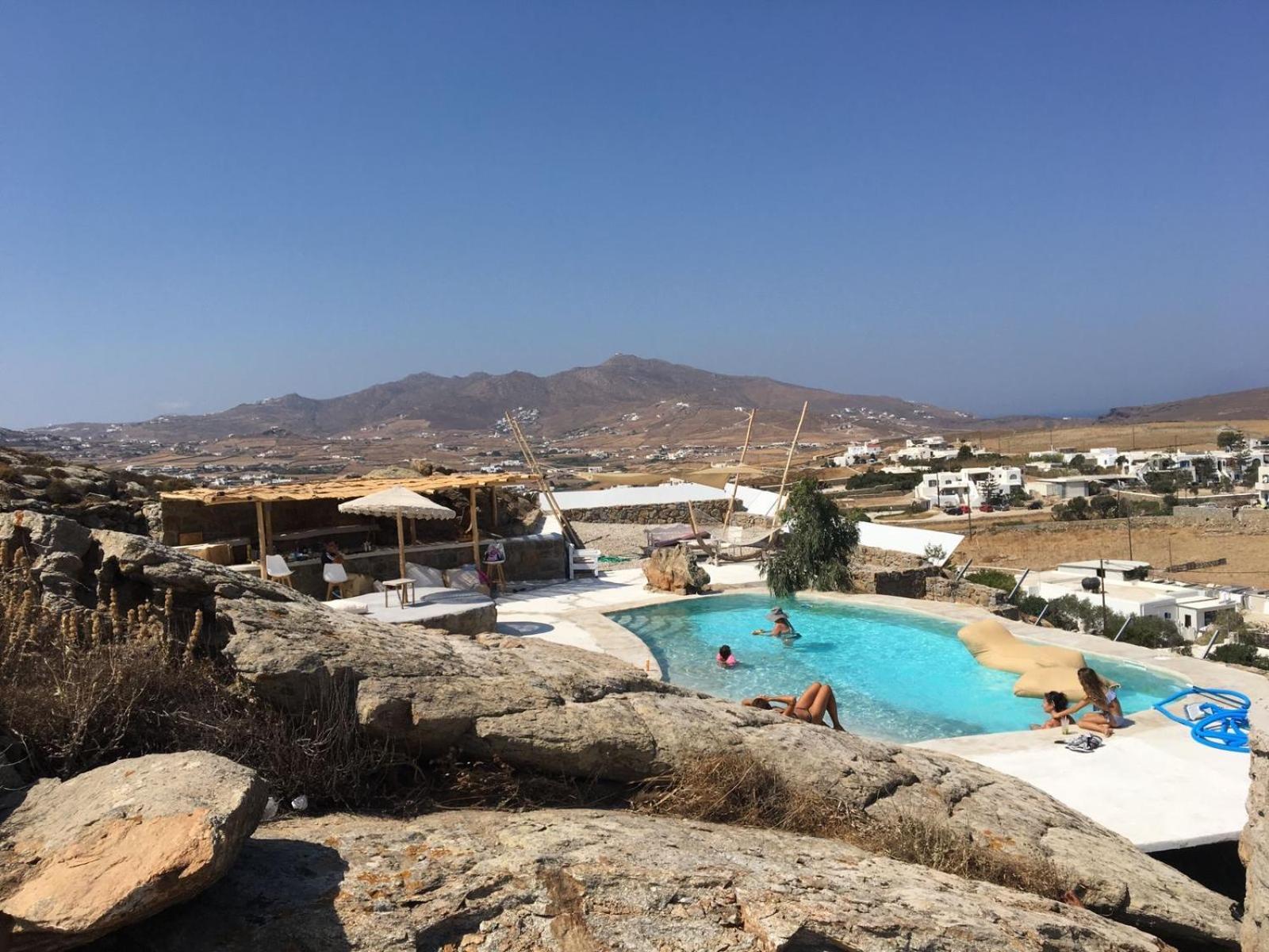 My Oasis Studios Mykonos Klouvas Exteriör bild